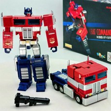 트랜스포머 변신 로봇 옵티머스 프라임 커맨더 배틀 트럭 모드 프라모델 장난감 피규어