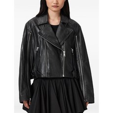 올세인츠 레더 바이커 재킷