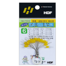 논산/한국낚시물류/해동조구사/생고무 타원형 찌스토퍼/HA-710, 1개