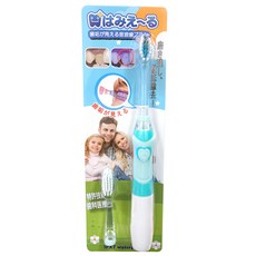 優潔 牙菌斑顯影音波牙刷 成人兒童電動牙刷 IPX7防水, 蒂芙尼綠, 1個, 單品