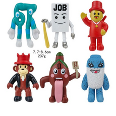 브레인롯 훔치기 피규어, 1세트