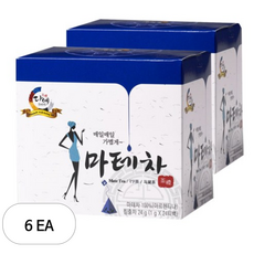 다예 마테차 티백, 24g, 24개입, 6개