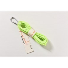 소분 3.0mm 5m 카라비너 파라코드 끈 아웃도어 로프 리드줄 팔찌 마스크스트랩, 18. Neon Green
