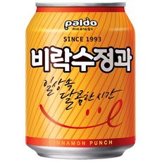 팔도 비락수정과, 238ml, 36개