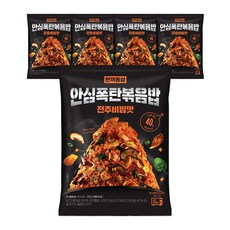 한끼통살 안심폭탄볶음밥 전주비빔맛 5개입, 5개, 350g