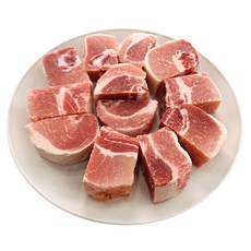 (배터짐) 찜용 고기붙은 돼지찜갈비 돼지갈비 (일요일&당일발송), 1개, 1kg