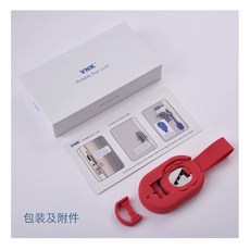 下殺價 VNK阻門器女性旅遊出差酒店安全門阻鎖扣便攜獨身公寓防身防盜, 紅色, 1個