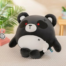 킹받는 생선 물고기 인형 대형 수면 쿠션 애착인형, 1개, V. 실신 곰 55cm