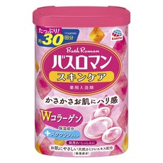 바스로망 스킨케어 입욕제 W + 스쿠알렌 오일, 1개, 600g