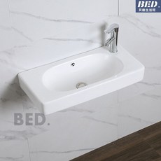 洗手盆衛生間小戶型洗手盆單盆掛牆式陶瓷迷你洗脸盆廁所洗臉盆家用三角面盆, 1個, J款,下水配件