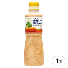 큐피 딥 로스티드 참깨 드레싱, 600ml, 1개