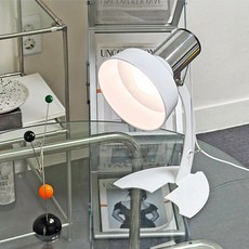 레나에너지 레트로 빈티지 미드센츄리 LED 단스탠드 조명, 화이트