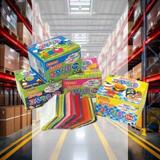 고무찰흙 15색 모양만들기 수업재료 작업 교사 학생 준비물