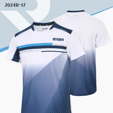 라이더 아울렛 2024R-17 경기복 게임웨어 반팔티 배드민턴 탁구 피클볼 스포츠의류
