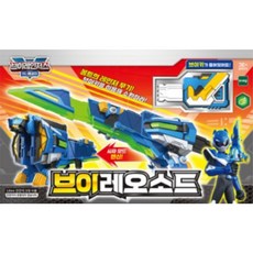 미니특공대 브이레인저스 합체무기 브이레오소드, 혼합색상, 1개