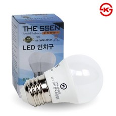 더쎈 LED 전구 미니 인치구 G45 5W 미니전구 인테리어 램프 세트, 1개, 주백색