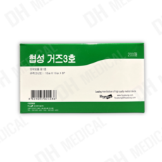 협성메디칼 접은거즈 4x4x8p 10cmX10cmX8p 200매, 1개