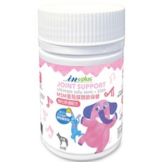 in plus JOINT SUPPORT 狗狗關節保健營養品，含MSM蛋殼膜，強化關節靈活度，30顆, 1個, 關節保健, 30顆