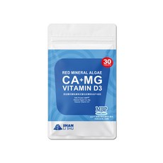 山立樹 高能MBP鈣 紅藻鈣鎂維生素D3 K2, 1個, 30顆