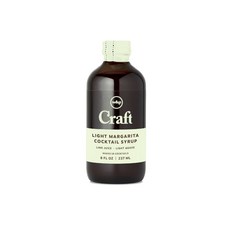 W&P 크래프트 라이트 마가리타 칵테일 시럽, 1개, 237ml