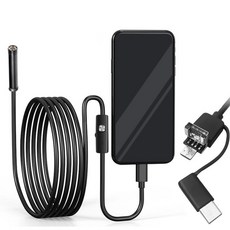 스마트폰 내시경카메라, 강선 내시경 카메라 5M, 1개