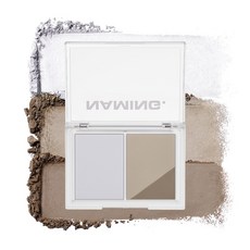 네이밍 플러피 볼륨 앤 쉐딩 듀오 9.8g 2 color, 1개, 클리어 쿨 그레이