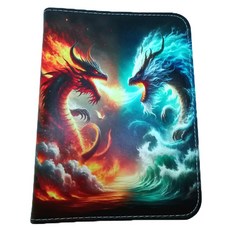 초대박만능샵 포켓몬 카드 앨범 보관함 케이스 도감 정리, 1개, 400매, 드래곤형 중형