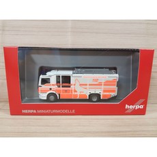 Herpa MAN TGM Ziegler Z-Cab 德國狼堡消防隊 水箱車模型, 1個