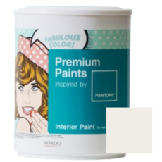 PANTONE 내부용 실내벽면 무광 페인트, 11-0602 Snow white (무광), 1L, 3개