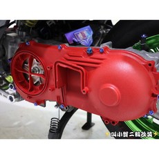 勁戰六代 結晶傳動蓋 賽道紅 皺紋 皺褶漆 免交換