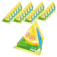 Kanro 퓨어구미 레몬맛 삼각봉지 13g x 24개