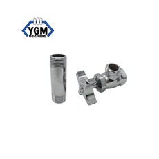 KS규격 분리형 스텐 세면대 양변기 수전교체 수도 관붙이앵글밸브, 1개