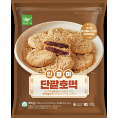 인절미 단팥호떡 350g, 12개
