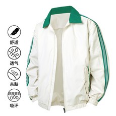 復古翻領寬鬆夾克 春季男士休閒外套