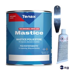 테낙스 석재본드 보수제 석재보수 줄눈시공 메꿈제 타일보수제 1kg 경화제45ml포함 이탈리아 테낙스 정품 캔오프너증정, 2보티치노(베이지), 1개