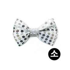 MB8 어린이 나비 넥타이 화이트 소 리본넥타이