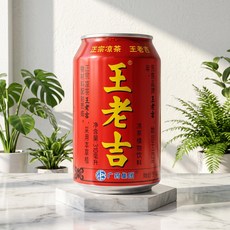 왕라오지 냉차 캔음료 310ml x 24개