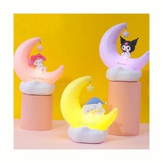산리오 초승달 무드등 실내등 3종, 마이멜로디