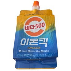 광동 비타500 이온킥 파우치, 250ml, 1개