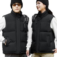 스토리원 JG-FWJK035 남녀공용 컬러풀 베이직 패딩조끼