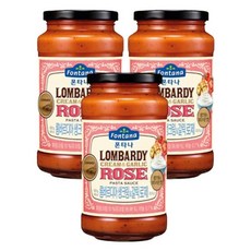 폰타나로제소스 스파게티요리 생크림 갈릭 600g 3개