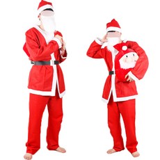 산타복장 산타옷 크리스마스 파티 변장옷 코스튬세트