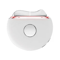 EMS 괄사 얼굴 마사지기 미세전류 페이셜 기기 온냉 진동 LED 광선 요법 리프팅 도구, 01 White