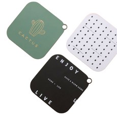 알뜰공식 배수구 냄새차단매트, 1개, 블랙