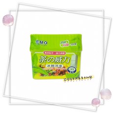 EMO 茶の威力 冰箱消臭劑 (綠茶 / 炭), 1個