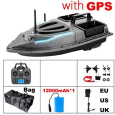 에스투펜 RC 보트 낚시용 무선 어군 탐지기 스티어링 라이트 포함 미끼 자동 운전 복귀 V900 GPS 40, 6.GPS 12000  1B, 한개옵션1