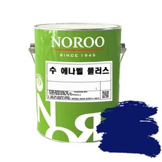 노루페인트 수 에나멜 철재 목재 페인트 1L 기존색상, 청색, 1개