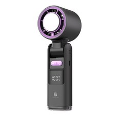 신상- 비에스 에어쿨 3초 급속 냉각 휴대용 미니 선풍기 블랙