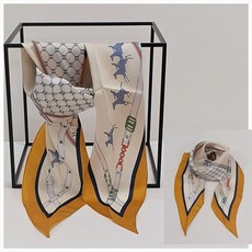 닥스 DAKS 실크 쁘띠 스카프 SKD215