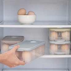 날짜 10구 보관 계란 다이얼 에그 트레이